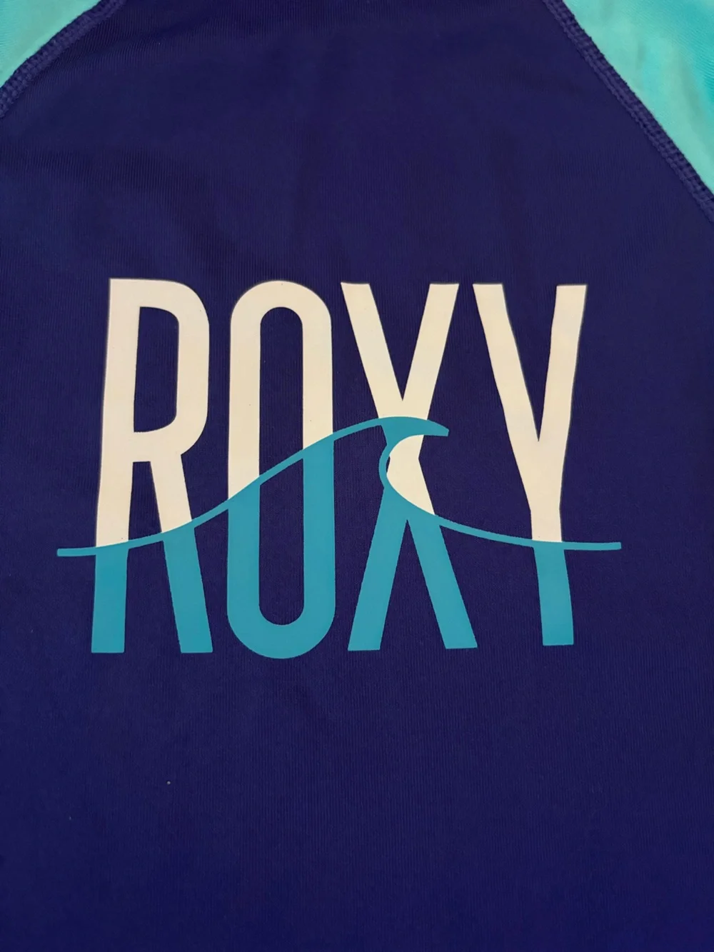 Girls Roxy Long Sleeve Rash Guard size 8